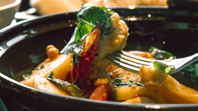 Greek style roast fish