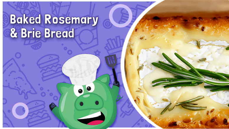 Rosemary Brie Bread